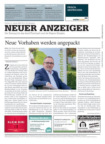 Neuer Anzeiger 13. Januar 2023