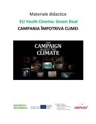 Materiale didactice - THE CAMPAIGN AGAINST THE CLIMATE