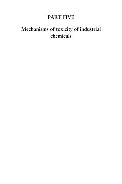Toxicology of Industrial Compounds