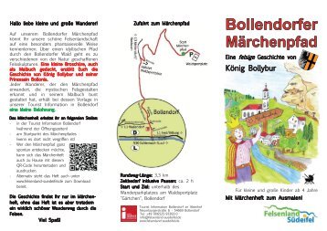 Bollendorfer Märchenpfad