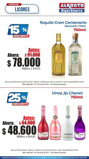 LAS OFERTAS Mercado - del 13 al 19 de enero