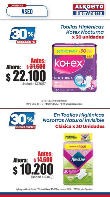 LAS OFERTAS Mercado - del 13 al 19 de enero