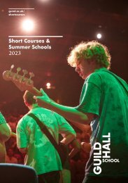 2023 Short Courses & Summer Schools Brochure