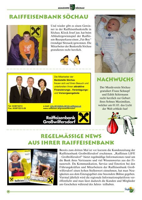 Gemeindezeitung 1/2011 (3,06 MB) - Söchau