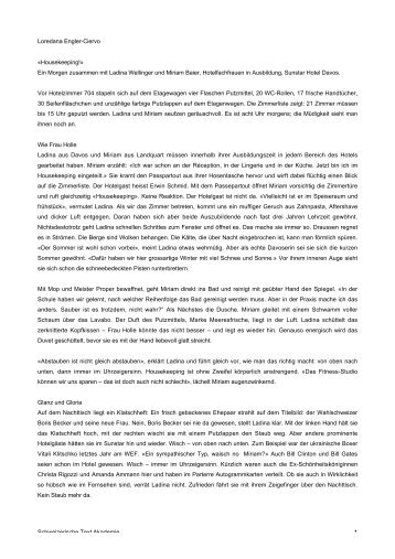 Schweizerische Text Akademie 1 Loredana Engler-Ciervo ...