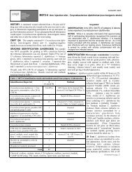 IDENTIFICATION Microscopic examination Corynebac- teria ... - CMPT