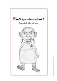 RRauðkápa – lestrarbók 2 - Námsgagnastofnun