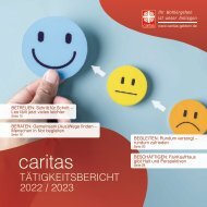 Caritas Tätigkeitsbericht 2022/2023