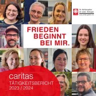 Caritas Tätigkeitsbericht 2023/2024