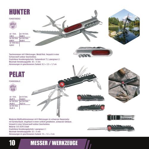 Schwarzwolf outdoor Katalog 2023