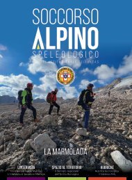 La rivista istituzionale del Soccorso Alpino e Speleologico - n. 80, ottobre 2022