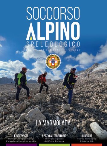 La rivista istituzionale del Soccorso Alpino e Speleologico - n. 80, ottobre 2022