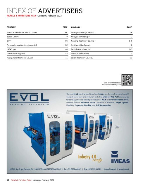 Panels & Furniture Asia January/February 2023