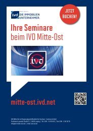 Seminarprogramm 2023 - IVD Mitte-Ost