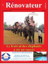 Le festival des éléphants a été un succès - Le Rénovateur