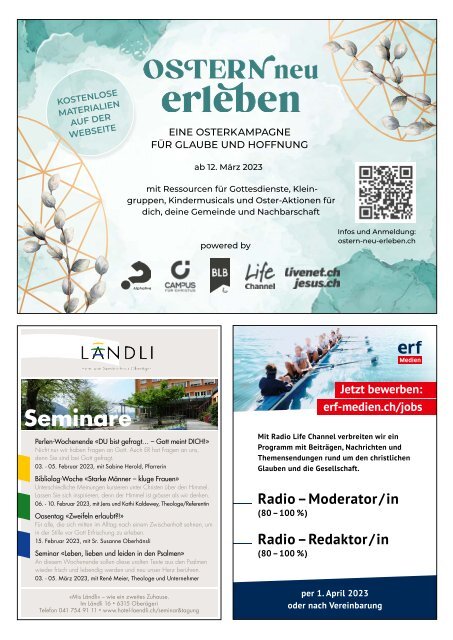 ERF Medien Magazin Februar 2023