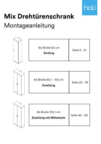 Mix Drehtürenschrank