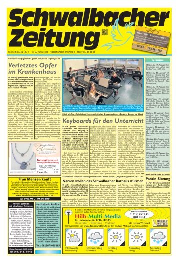 Schwalbacher Zeitung Ausgabe Kw 3-2023