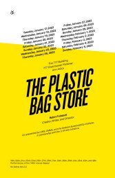 The Plastic Bag Store program guide