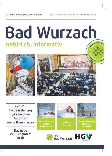 Bürger- und Gästeinformation 18.01.2023