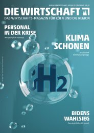 Die Wirtschaft Köln - Ausgabe 08 / 2020 