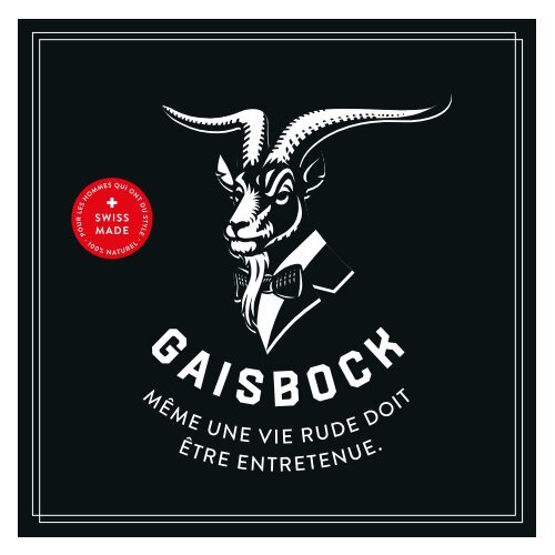 Gaisbock Katalog Französisch