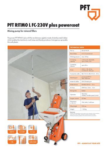PFT RITMO L FC-200V plus powercoat_en
