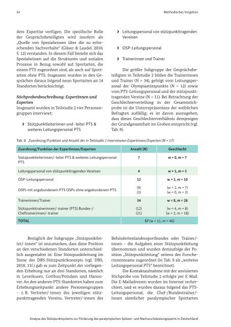 Das Stützpunktsystem im  paralympischen Leistungssport