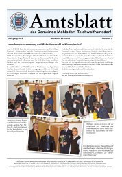 Amtsblatt - Teichwolframsdorf