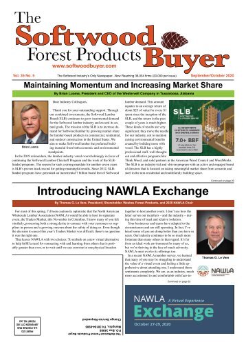Softwood Forest Products Buyer - September/October 2020