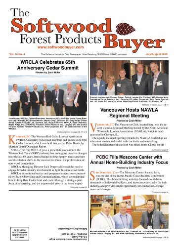 Softwood Forest Products Buyer - July/August 2019