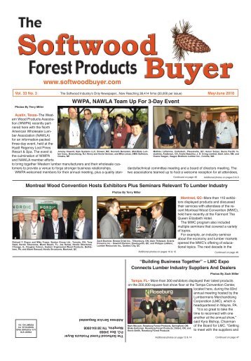 Softwood Forest Products Buyer - May/June 2018