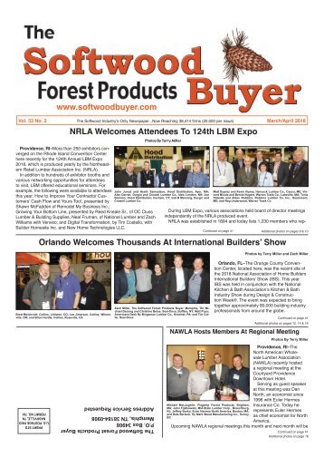 Softwood Forest Products Buyer - March/April 2018