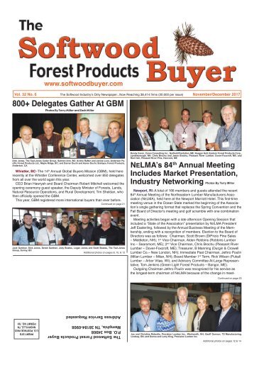 Softwood Forest Products Buyer - November/December 2017