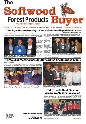 Softwood Forest Products Buyer - November/December 2016