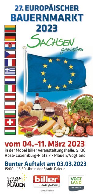 Falter Europäischer Bauernmarkt in Plauen