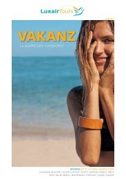 LuxairTours Vakanz Summer 2023 FR