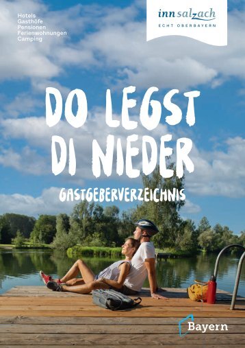"Do legst Di nieder" Gastgeberverzeichnis Inn-Salzach