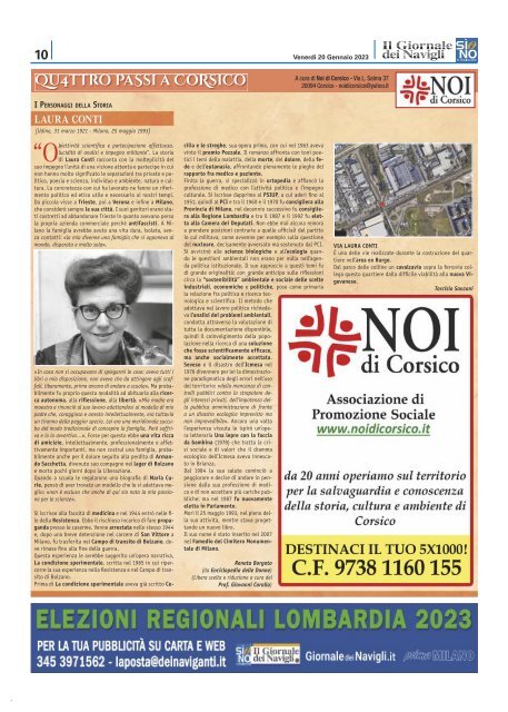 Giornale dei Navigli n. 3 - 20 gennaio 2023