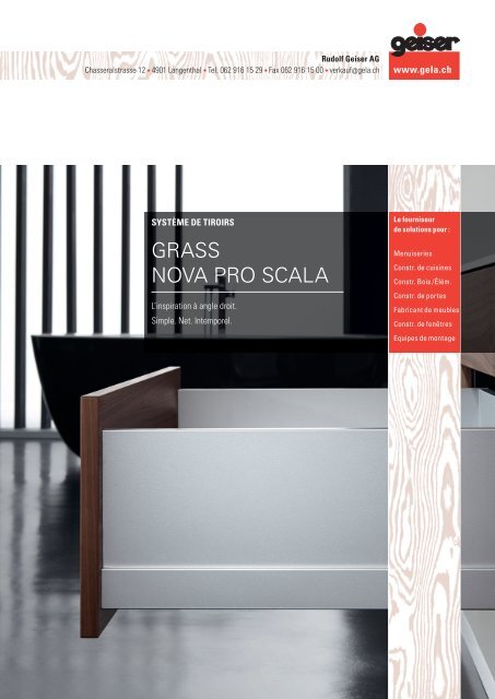 Koop Frame Nova Pro Scala Crystal Plus H186