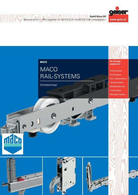 MACO Rail-Systems DEU