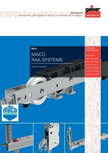 MACO Rail-Systems FRA