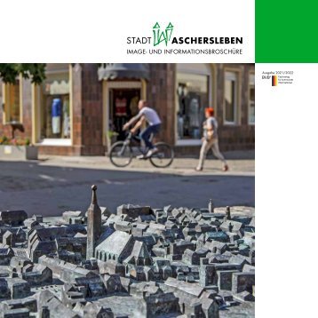 Image- und Informationsbroschüre der Stadt Aschersleben