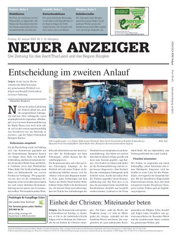 Neuer Anzeiger 20. Januar 2023
