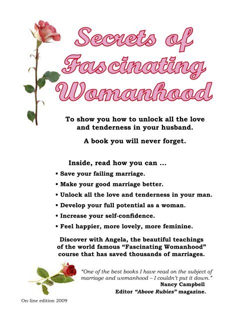 Secrets of Fascinating Womanhood - Health House