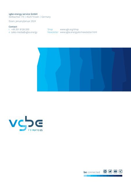 VGBE Media-Catalogue / Medienverzeichnis 2024-I (January 2024)