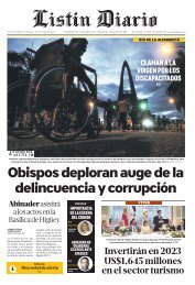 Listín Diario 21-01-2023