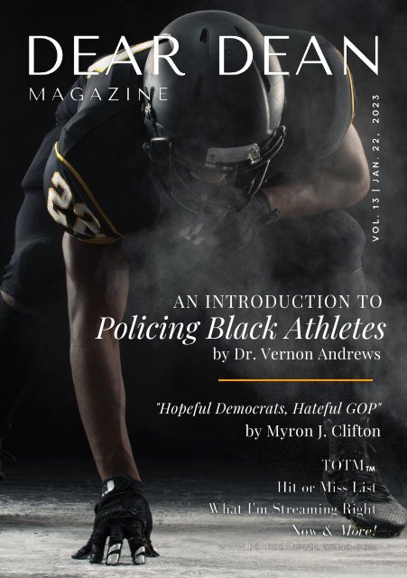 Dear Dean Magazine: Issue 13
