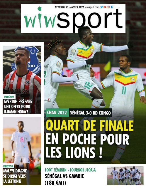 Journal wiwsport n123 - 23 janvier 2023