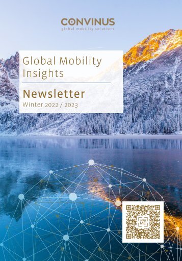 CONVINUS Global Mobility Insights NEWSLETTER Winter 2022 / 2023